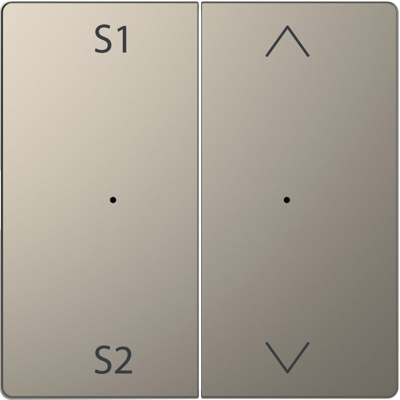 Merten - Abdeckung/Bedienelement für Installationsschalterprogramme Wippe f. Tastermodul 2f. MEG5227-6050 Szene1/2 Auf/Ab nime