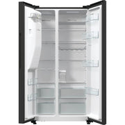 Hisense - Kühl-/Gefrierkombination Kühl/Gefrierkombi SbS RS5P535NTFE dark steel look