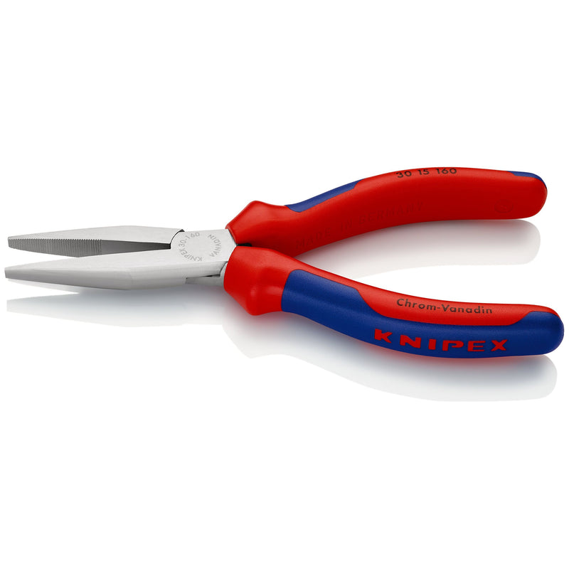 Knipex - Flachzange Langbeckzange 30 15 160 verchromt, 160mm