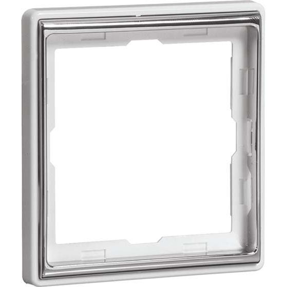 Peha - Abdeckrahmen Rahmen 1-fach rws/gold D 95.571.02.61 waage/senkrecht