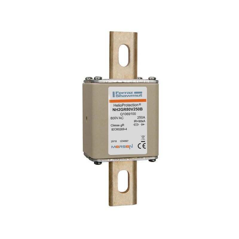 Mersen - Messersicherung Sicherungseinsatz NH2GR80V250B 250A Gr.1 AC800V sfü − 3 Stück