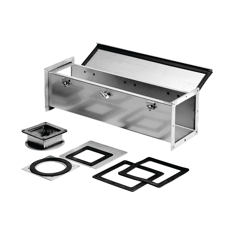 nVent Hoffman - Kabelführung für Gehäuse/Schränke Gerader Abschnitt, 36 Zoll F66W36SS