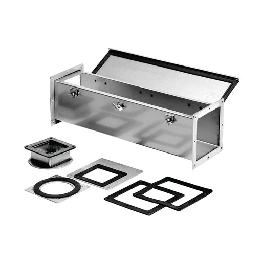 nVent Hoffman - Kabelführung für Gehäuse/Schränke Gerader Abschnitt, 36 Zoll F66W36SS