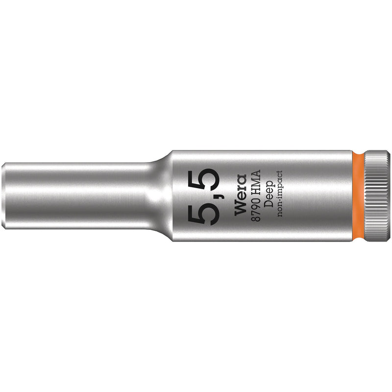 Wera - Sechskant-Einsatz für Steckschlüssel Steckschlüsseleinsatz 004502 5,5 mm