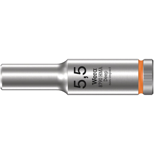 Wera - Sechskant-Einsatz für Steckschlüssel Steckschlüsseleinsatz 004502 5,5 mm
