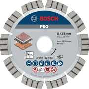 Bosch - Trenn-/Schleifscheibe Diamanttrennscheibe 2608602642 PRO Multi Material