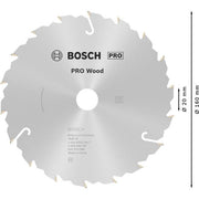 Bosch - Kreissägeblatt PRO Wood Kreissägeblatt, 2608640787 160 x 2,2 x 20 mm