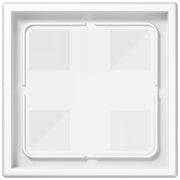 Jung - Abdeckrahmen Rahmen 1fach SPLS 981 WW waage/senkrecht