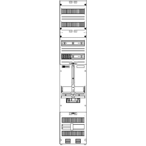 ABN - Zählerfeld Zählerplatz ZV19001 3Pkt 1Z
