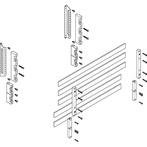 ABN - Verteilerfeld für Installationsverteiler Sammelschienen-Modul MTSC23645 tief 2FB/3RE