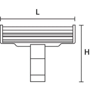 HellermannTyton - Kabelmarkierungssystem Kennzeichnungsclip WICAAC1025PA66(100) vorbedr. PA66 HIRHS − 100 Stück