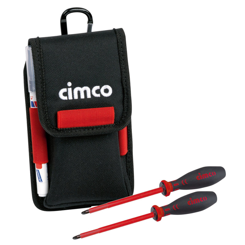 Cimco Werkzeuge - Werkzeugset Gürteltasche Smartphone 170403 inkl 3. Werkzeugen