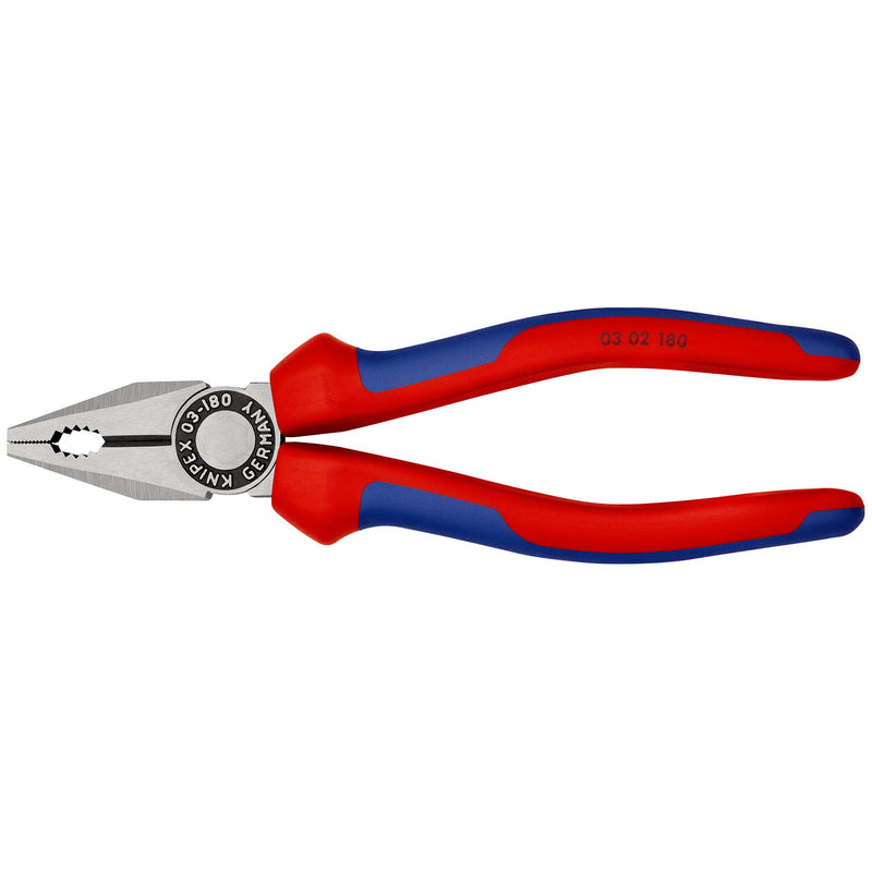Knipex - Kombizange 03 02 180 SB schwarz, 180mm