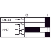 Eaton - Hilfsschalterblock Normal-Hilfsschalter NHI21-PKZ0 2S1Ö