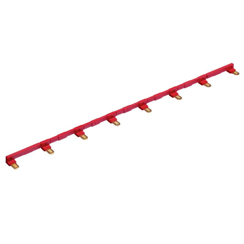 Weidmüller - Zubehör/Ersatzteile für Schaltrelais Querverbinder (Relais), CXM CCP 8P RD rot, Polzahl: 8 − 10 Stück