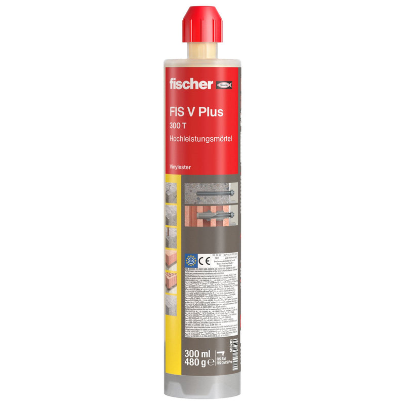 Fischer Deutschl - Mörtelpatrone für Verbundanker Hochleistungsmörtel FIS VPlus300T(VE300)