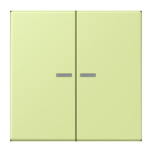 Jung - Bedienelement intelligent Taster 2fach BT LC 17102 222 vert jaune clair