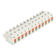 WAGO - Kabelsteckverbinder für Leiterplattensteckverbinder 1-Leiter-Federleiste 2721-212/026-000 Push-inCAGECLAMP,lgr − 25 Stück