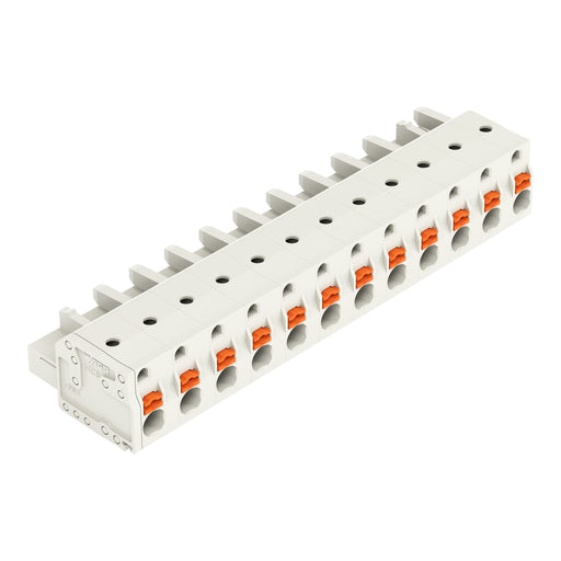WAGO - Kabelsteckverbinder für Leiterplattensteckverbinder 1-Leiter-Federleiste 2721-212/026-000 Push-inCAGECLAMP,lgr − 25 Stück