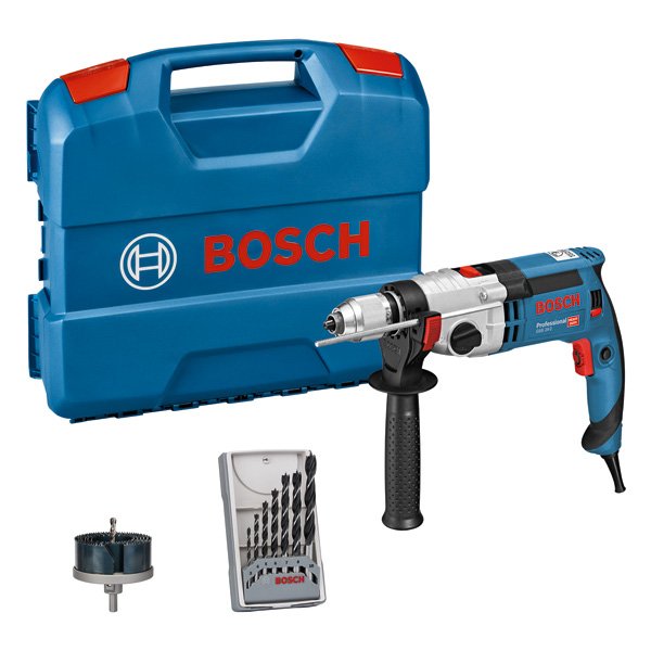 Bosch - Schlagbohrmaschine (elektrisch) Schlagbohrmaschine 060119C802 GSB 24-2 Set