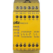 Pilz - Gerät zur Überwachung von sicherheitsgerichteten Stromkreisen Not-Aus-Schaltgerät PNOZ X13 #774549 24VDC 5n/o 1n/c