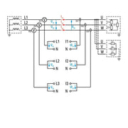 WAGO - Feldbus, Dez. Peripherie - Analoges Ein-/Ausgangs-Modul 3-Phasen-Leistungsmessung 750-495/040-010 AC 20 kV 300 A,Extre