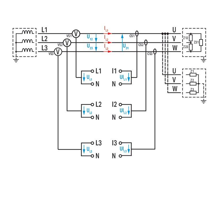 WAGO - Feldbus, Dez. Peripherie - Analoges Ein-/Ausgangs-Modul 3-Phasen-Leistungsmessung 750-495/040-010 AC 20 kV 300 A,Extre