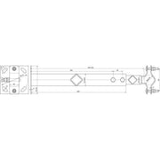 DEHN - Zubehör/Ersatzteile für Erdung und Blitzschutz Wandbefestigung WBD40.50V400700STTZN NIRO f.Rohre D40-50
