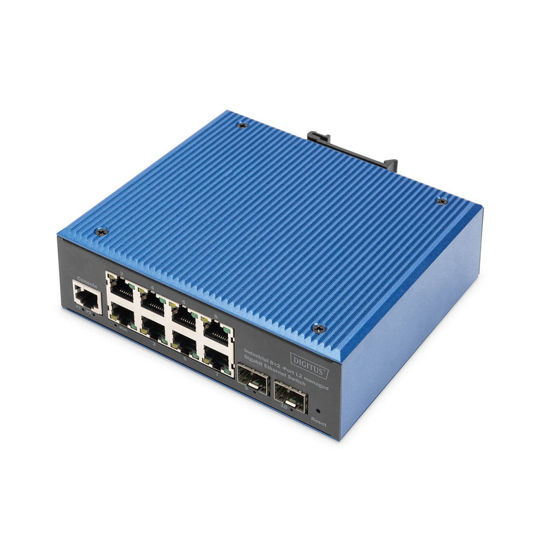 DIGITUS - Netzwerk Switch Netzwerk-Switch DN-651156 8+2 Port L2