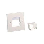 Panduit - Einsatz/Abdeckung für Kommunikationstechnik Zentralplatte 86x86mm UK CFPUKS2SAWY rws