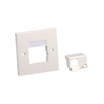 Panduit - Einsatz/Abdeckung für Kommunikationstechnik Zentralplatte 86x86mm UK CFPUKS2SAWY rws