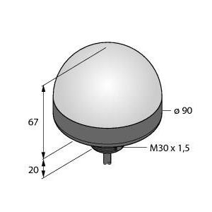 Turck - Optisches/Akustisches Signalgerät LED-Anzeige K90LWP
