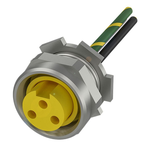 Balluff - Rundsteckverbinder, feldkonfektionierbar (Industriesteckverbinder) Flanschsteckverbinder BCC A353-000#BCC0ER3 − 1 S
