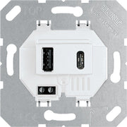 Jung - USB-Spannungsversorgung USB-Ladegerät USB 15 CA WW