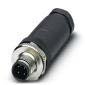 Phoenix Contact - Rundsteckverbinder, feldkonfektionierbar (Industriesteckverbinder) Steckverbinder SACC-M12MS #1523230 4-polig St/ger M12