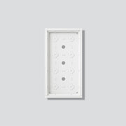 Siedle&Söhne - Montageelement für Türstation Gehäuse-Aufputz GA 612-4/2-01 W Weiß