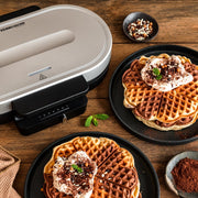 Rommelsbacher - Waffelautomat Doppel Waffelautomat Herz WA 1250 sw/si