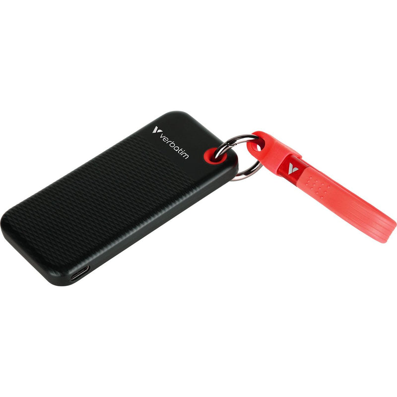 Verbatim - Speichermedium digital SSD 2TB USB 3.2 Typ-C 32196 Pocket, sw-rot