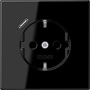 Jung - Steckdose SCHUKO Steckdose LS 1520-18 C SW mit USB Typ C