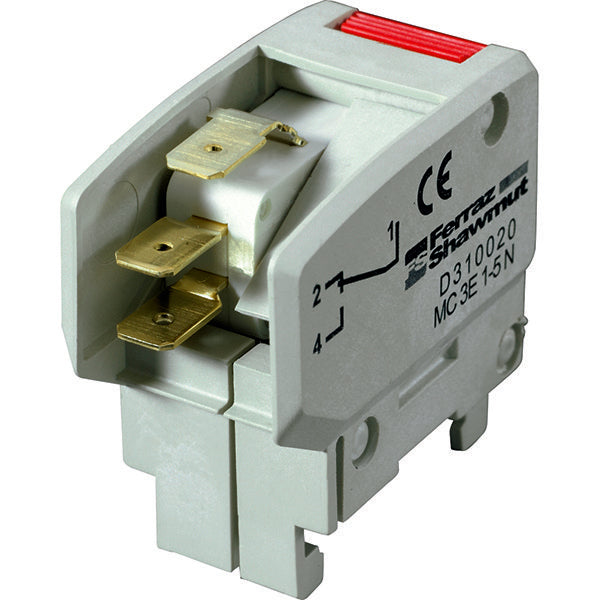 Mersen - Zubehör/Ersatzteile für Überspannungsschutz Energietechnik Mikroschalter MC3E1-5N Gr.120-123 5A 1S/1Ö − 3 Stück