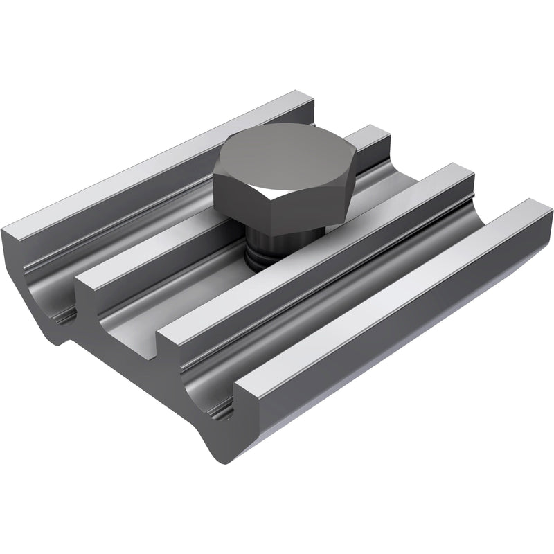 SL Rack - Photovoltaik-Verbindungs- und Befestigungselement Blitzschutzklemme 91520-00 niedrig − 1 Stück