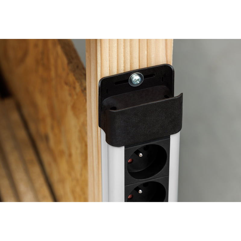 Bachmann - Mehrfachsteckdose Steckdosenleiste BM005941 6xUTE 1xSchalterUSB