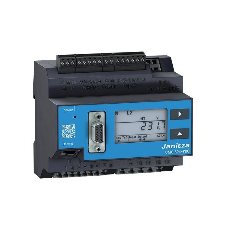 Janitza Electronic - Kombimessgerät Netzanalysator UL UMG 604E-PRO 24V(UL) 20-50VAC, 20-70VDC