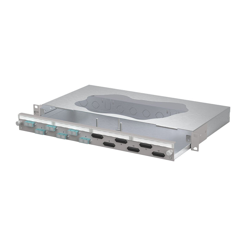 Metz Connect - Patchpanel LWL Patchfeld VIK 150460BA06-F 6xSC-D OM3