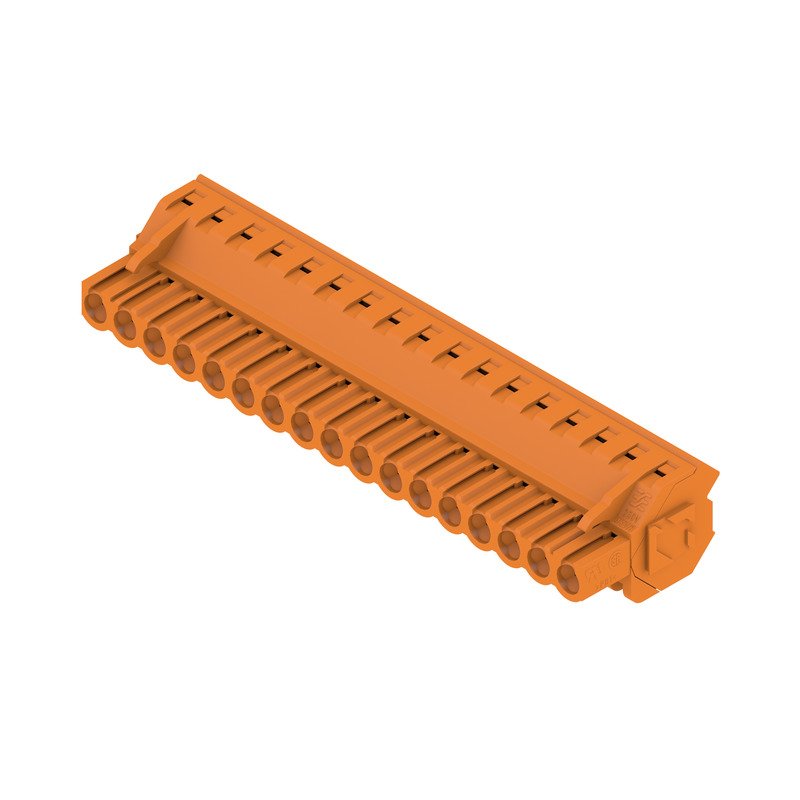 Weidmüller - Kabelsteckverbinder für Leiterplattensteckverbinder Verbinder 5.08mm BLZP 5.08#1945900000 − 18 Stück