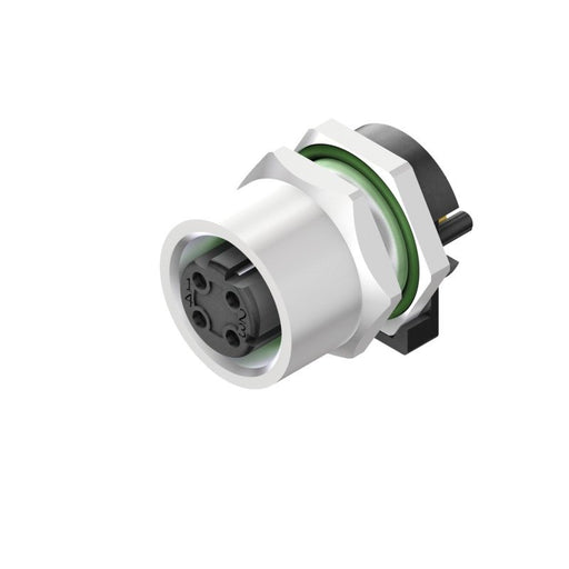 Weidmüller - Rundsteckverbinder, Einbau (PCB) Stecker SAIE-M12BD-4-H5.5TL M12 − 10 Stück