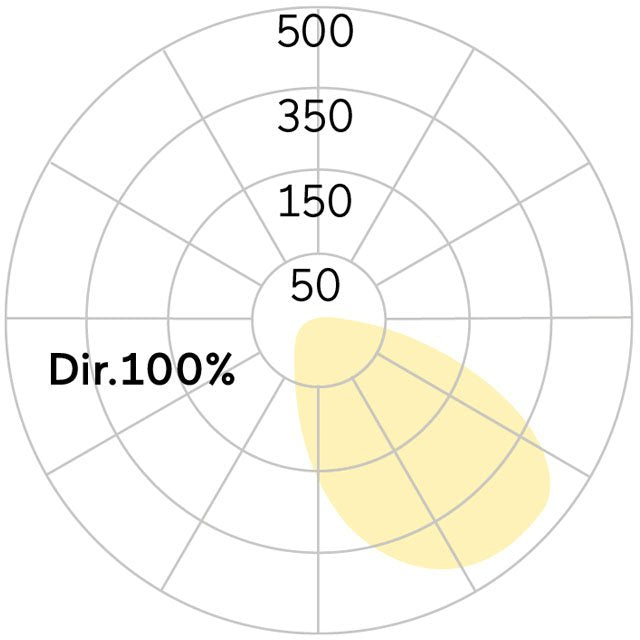 Lightnet - Decken-/Wandleuchte LED-Anbauleuchte LAXGEE-830M-L1765 3000K, silber  − 1 Stück