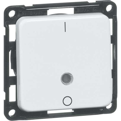 Peha - Installationsschalter Kontroll-Ausschalter alu D 712.70 GLK 10A 250V 2-pol