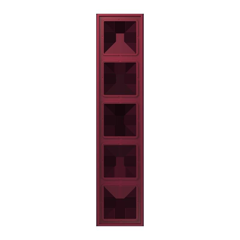 Jung - Abdeckrahmen Rahmen 5-fach LC 985 255 le rubis