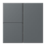 Jung - Abdeckung/Bedienelement für Installationsschalterprogramme Tastensatz 3fach LC 403 TSA 202 gris fonce 31